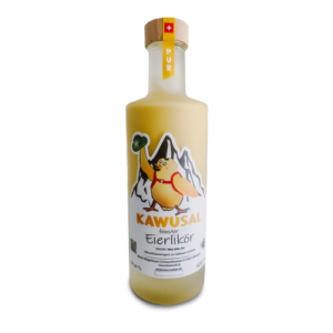 Eine Flasche Kawusal Eierlikör (500 ml)
